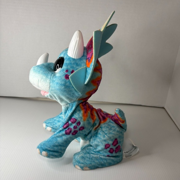 Hasbro FurReal Hoppin Topper Interactive Triceratops Dinosaur Toy WORKS - Picture 3 of 7